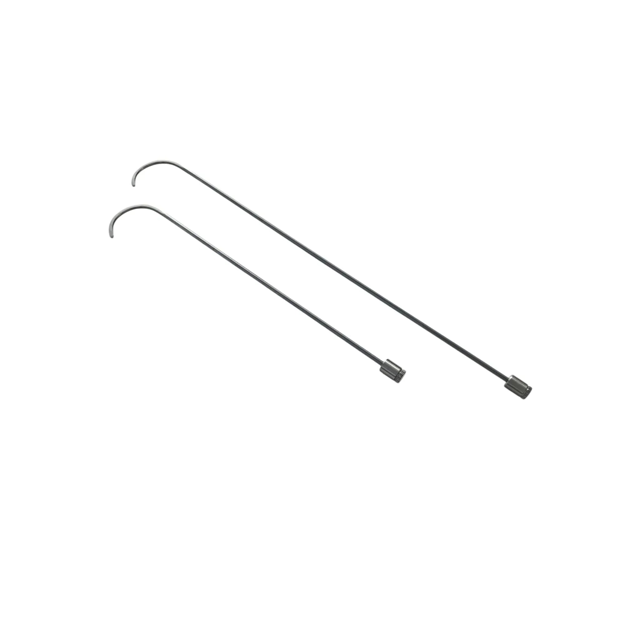 Trenova Edition 2-Piece 8mm x 50cm & 70cm Hook-Shaped 360Β° Rotatable PDR Tools β Paintless Dent Repair Rods InoxPDR